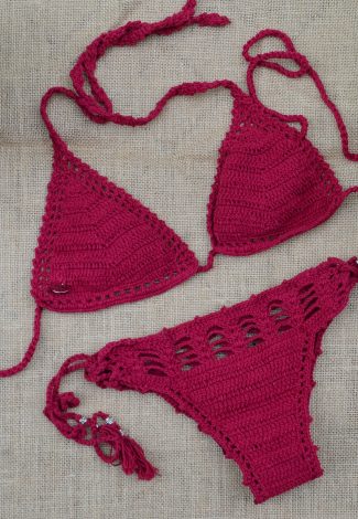 crochet bikini devocean swimwear